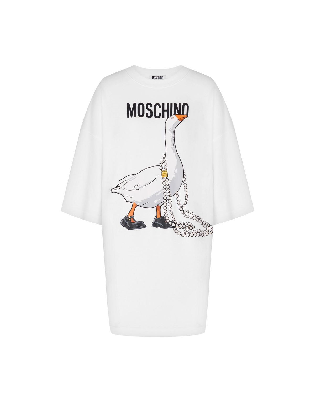 모스키노(MOSCHINO) 구스 헤비 코튼 드레스