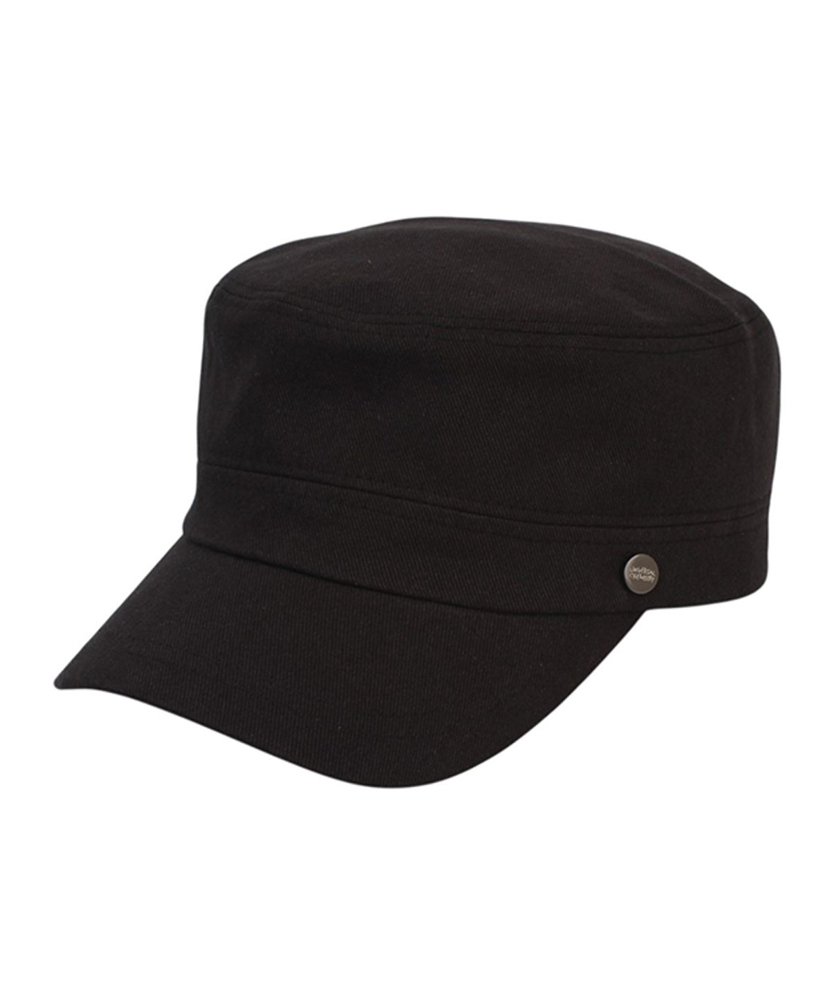 유니버셜 케미스트리(UNIVERSAL CHEMISTRY) Deep Cotton Black Military Cap 마린캡
