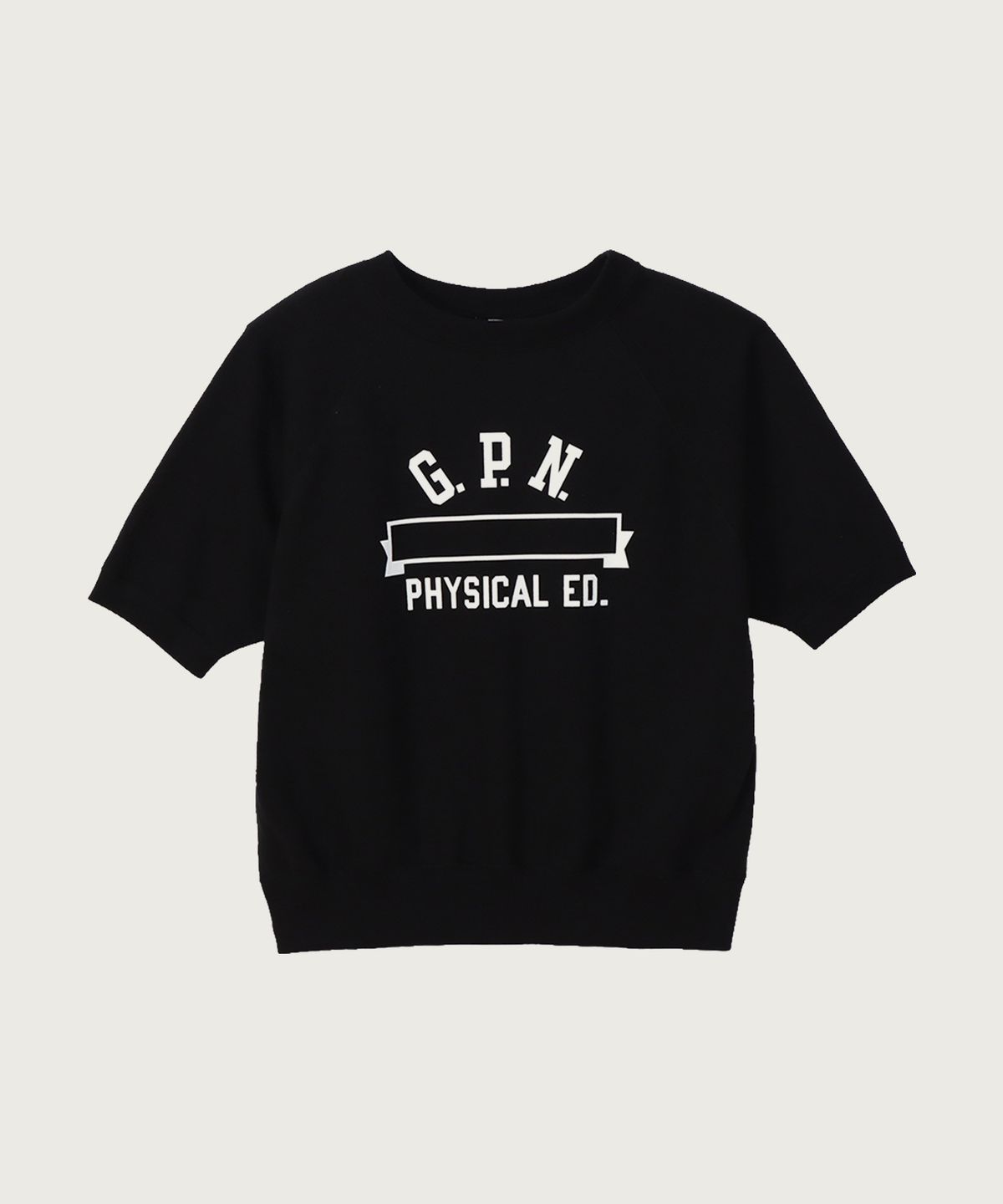 챔피온(CHAMPION) [True to Archives] CRSS 스웨트 반팔 티셔츠 Black