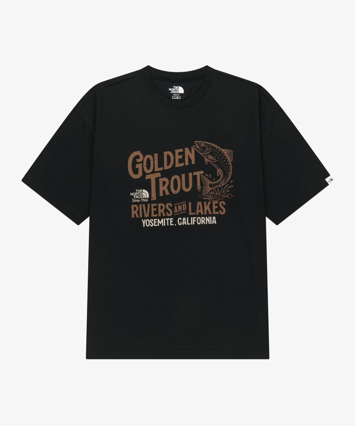 노스페이스(THE NORTH FACE) NT7US28K 레이크 반팔 티 BLACK
