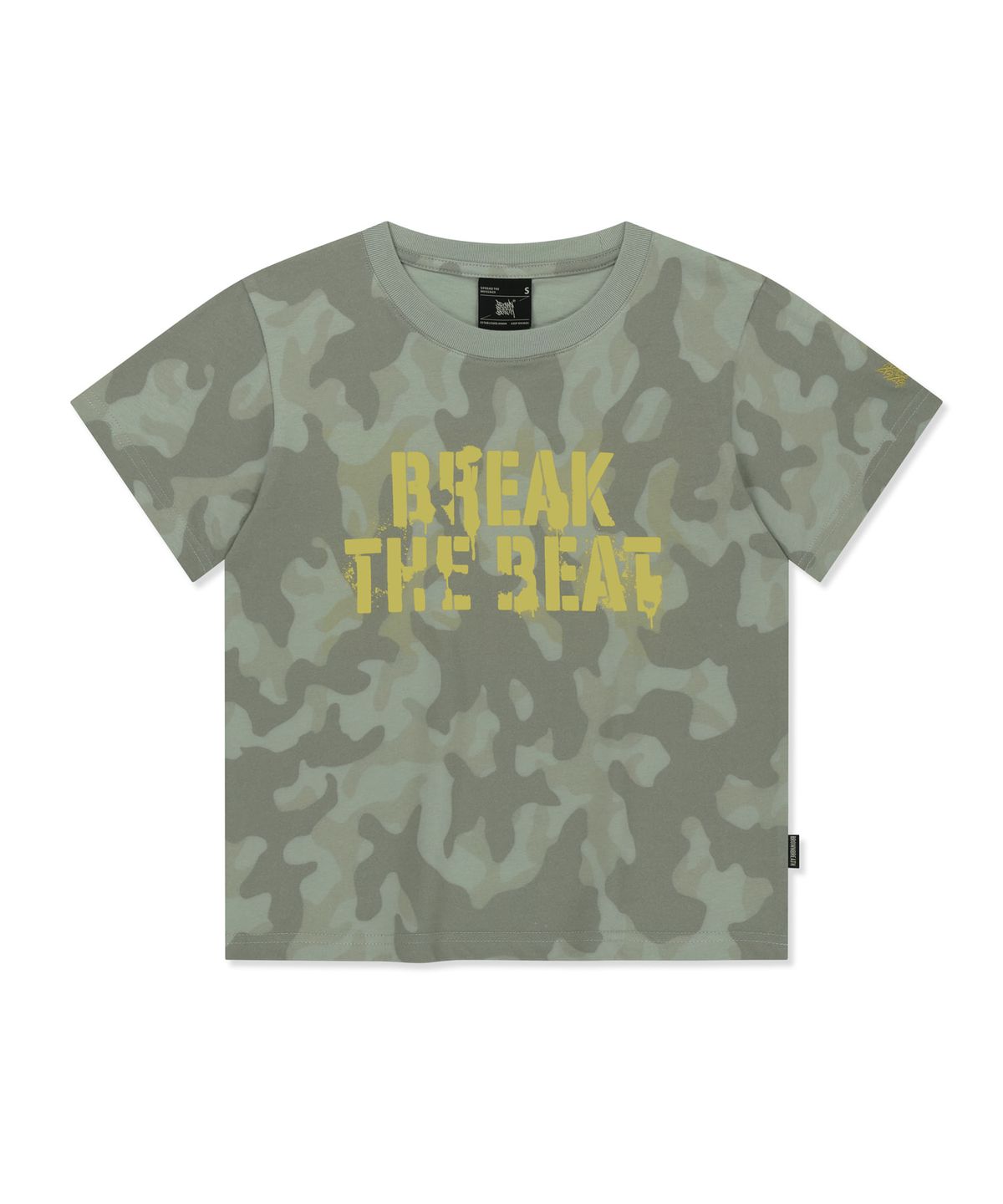 브라운브레스(BROWNBREATH) W CAMO PATTERN TEE - KHAKI