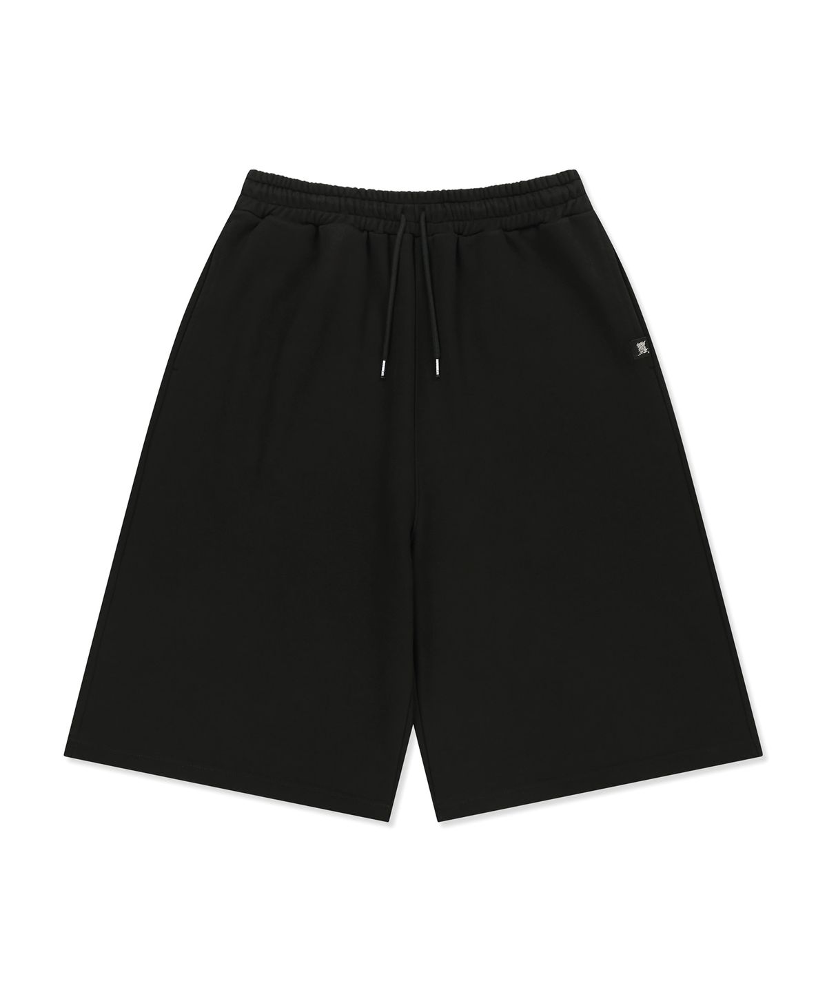 브라운브레스(BROWNBREATH) STAMP TAG SHORTS - BLACK