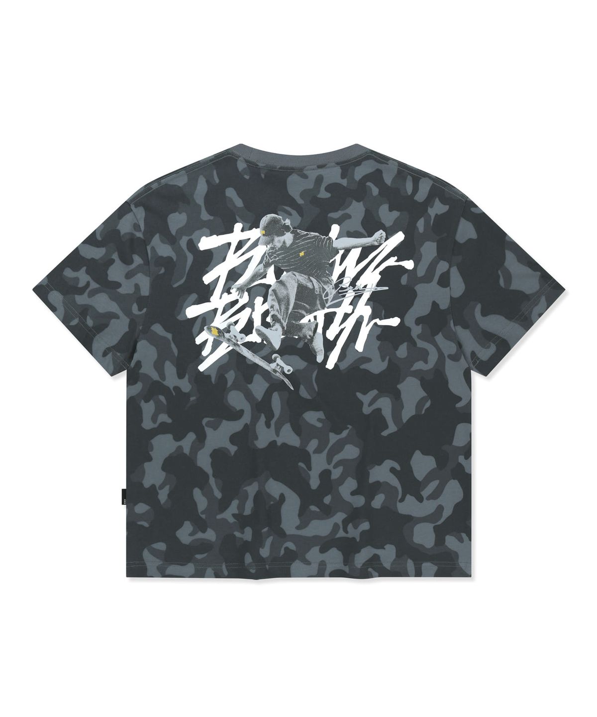 브라운브레스(BROWNBREATH) BREAK CAMO TEE - GREY