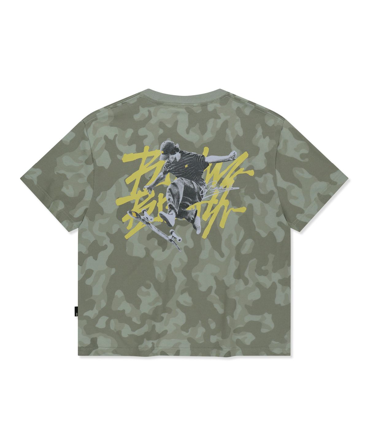 브라운브레스(BROWNBREATH) BREAK CAMO TEE - LIGHT KHAKI