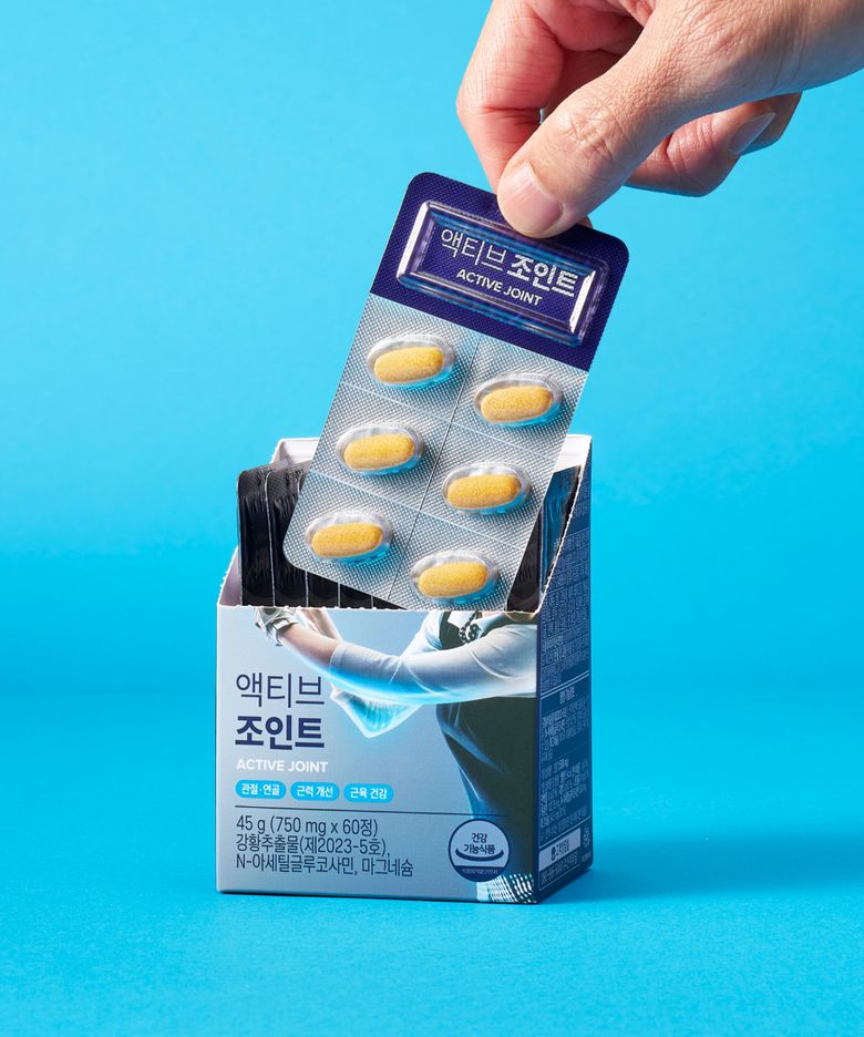 액티브 조인트 (750 mgX60정 / 30일분) , 근력&관절(연골),근육 올인원 케어