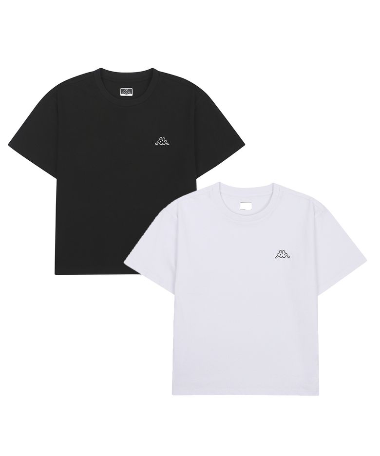 코튼 반팔티셔츠 2PACK 유니