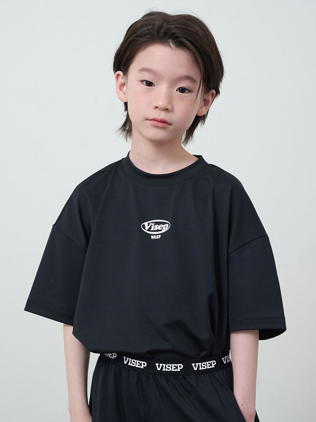 비아셉템버(VIASEPTEMBER) 선데이 쿨에버 하프 티 블랙