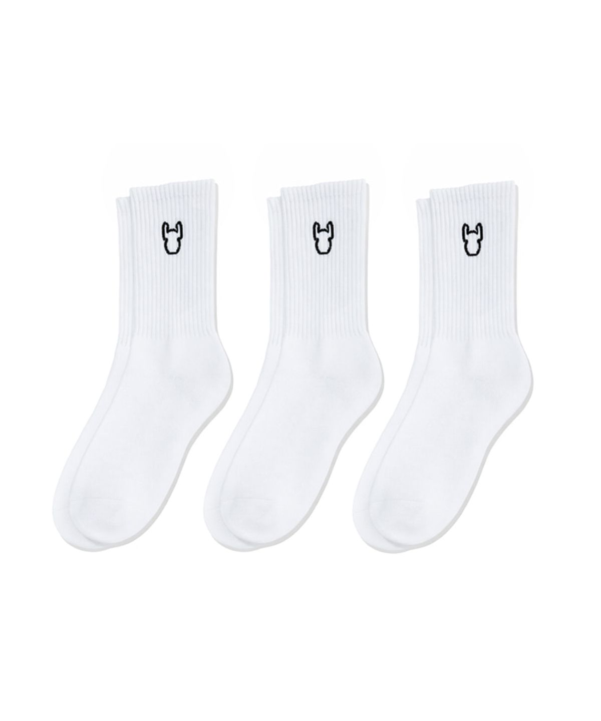 라이프워크(LIFEWORK) 3PACK 코마사 라독로고 크루삭스