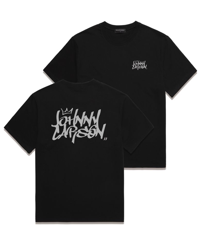 Classic Graffiti Logo 반팔티셔츠 (JCSS102) 블랙/그레이