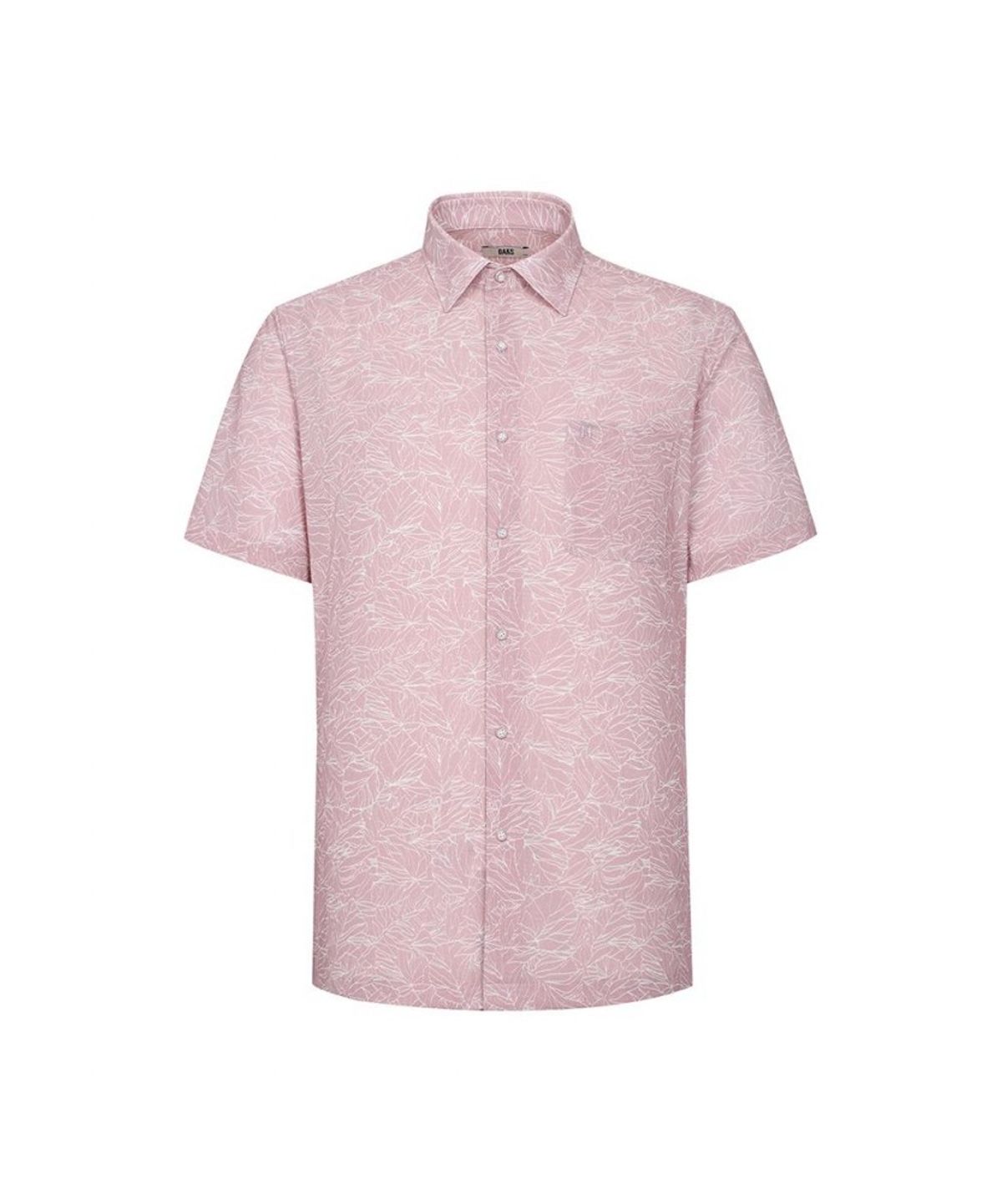 닥스셔츠(DAKS SHIRTS) 노케어 폴리혼방 프린트 반팔 드레스셔츠 레귤러핏_DLS1SHDS151P1