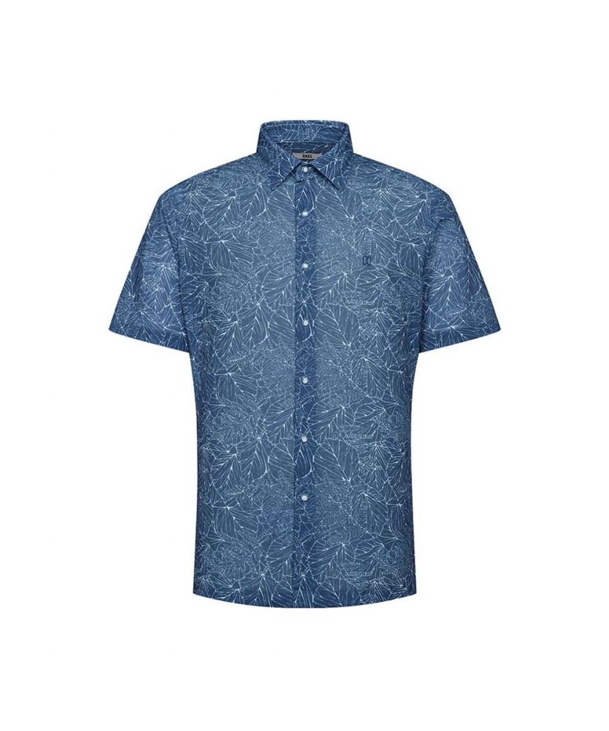 닥스셔츠(DAKS SHIRTS) 노케어 폴리혼방 프린트 반팔 드레스컴포트슬림핏 셔츠_DLS1SHDS250N1