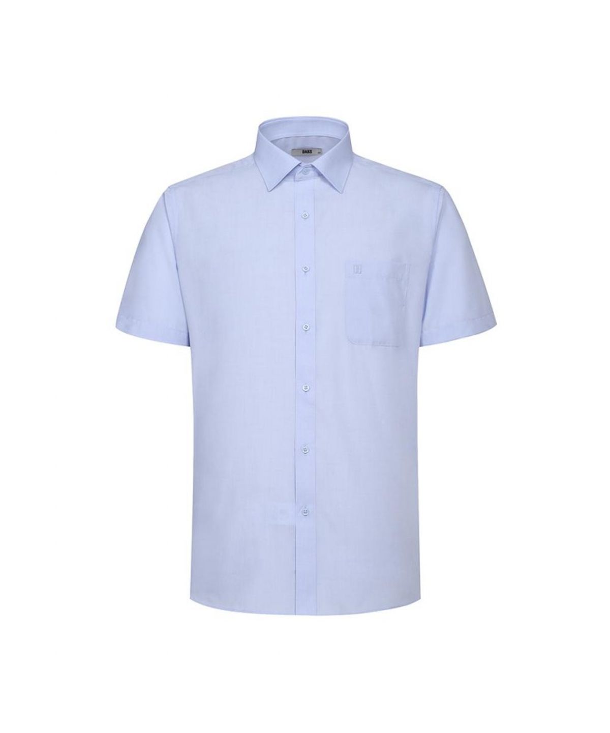 닥스셔츠(DAKS SHIRTS) 폴리혼방 이지케어 솔리드패턴 반팔셔츠_DLS3SHDS102B1