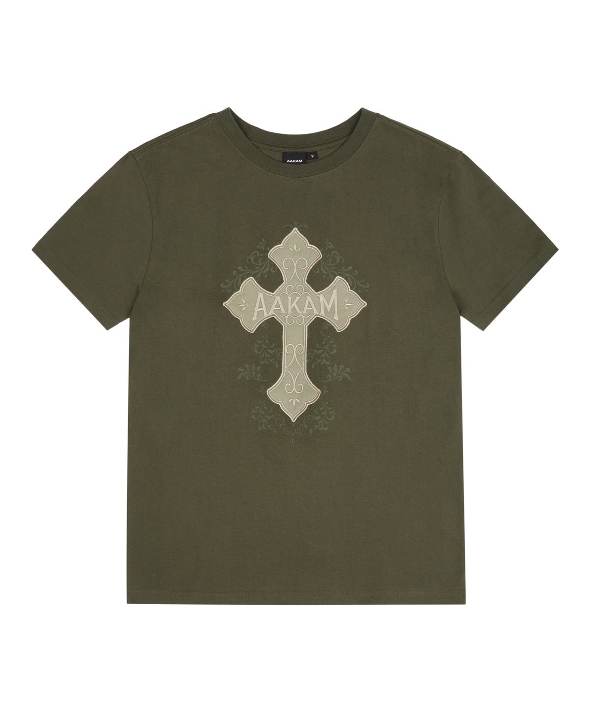 아캄(AAKAM) AKM CROS2 Half Top (Khaki)