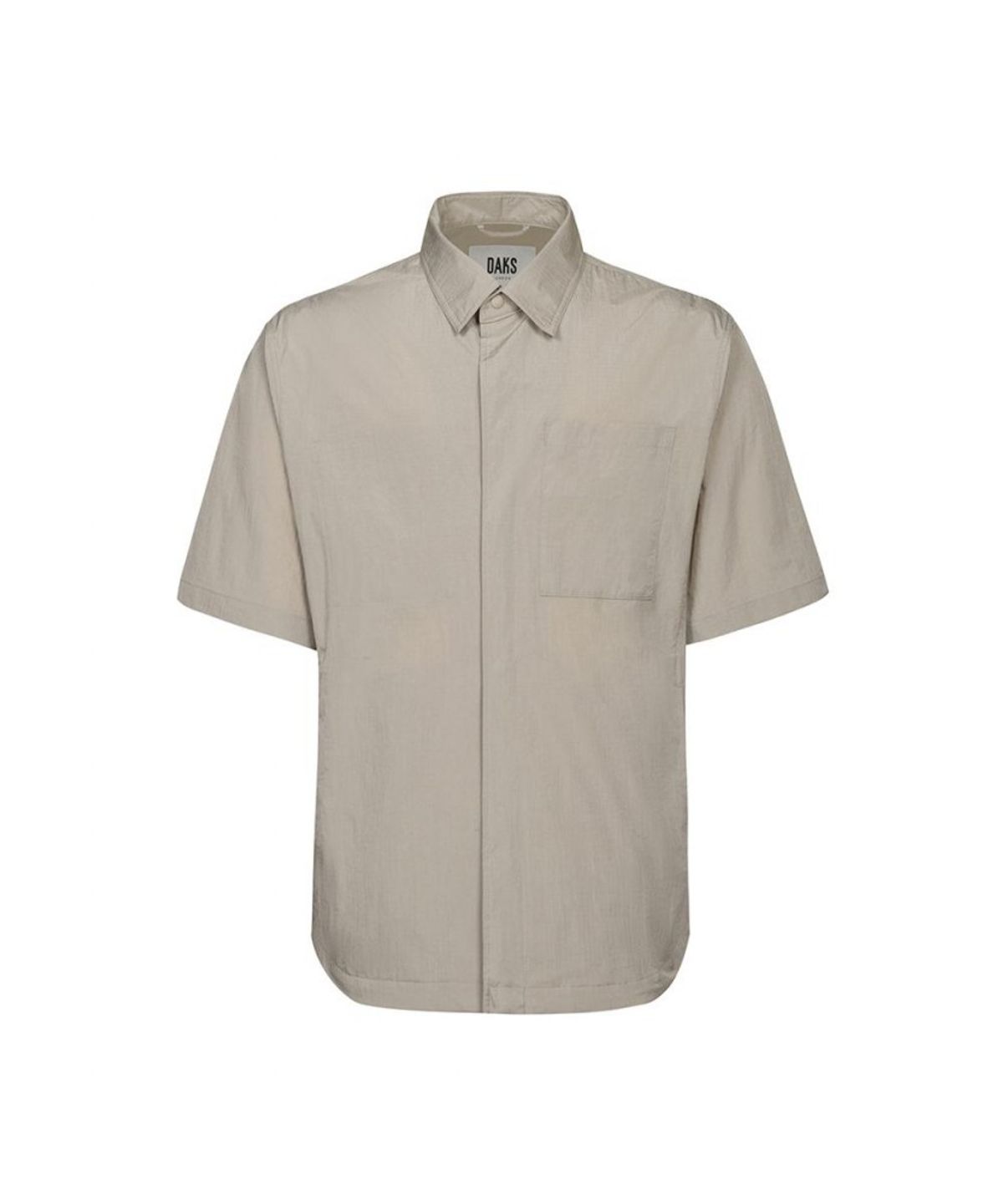 닥스셔츠(DAKS SHIRTS) 나일론100 이지케어 솔리드패턴 반팔셔츠_DLS1SHCS191I1