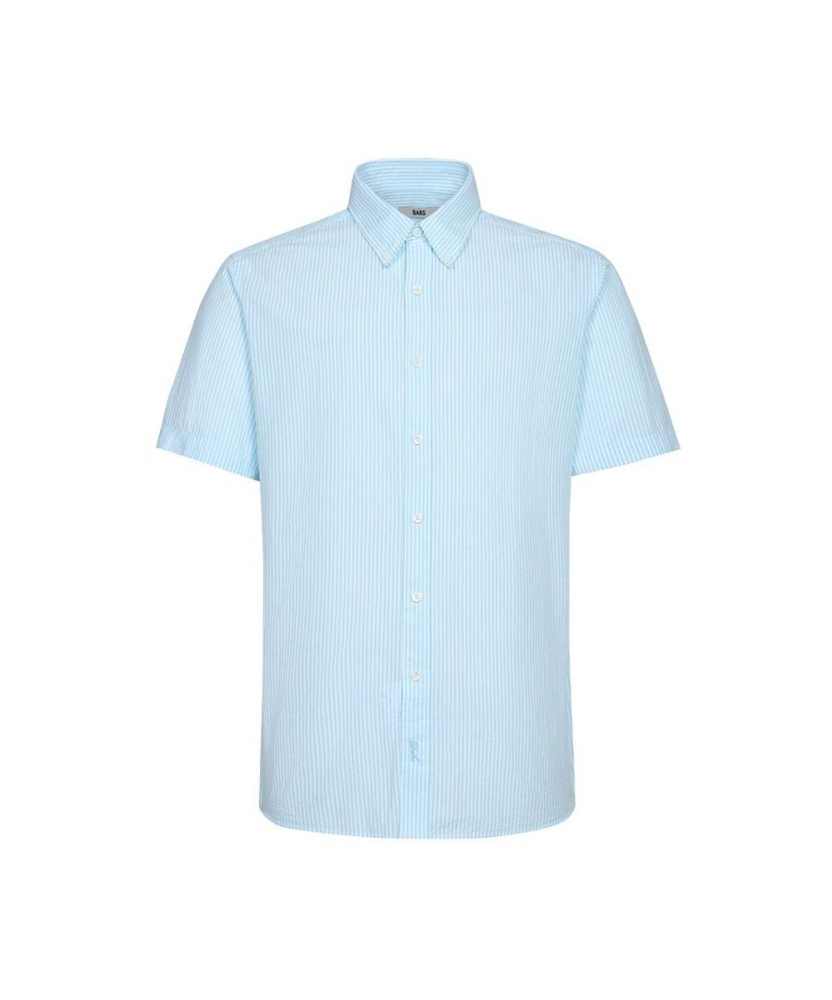 닥스셔츠(DAKS SHIRTS) 노케어 코튼100 스트라이프 반팔셔츠 레귤러핏_DLS1SHCS135M1