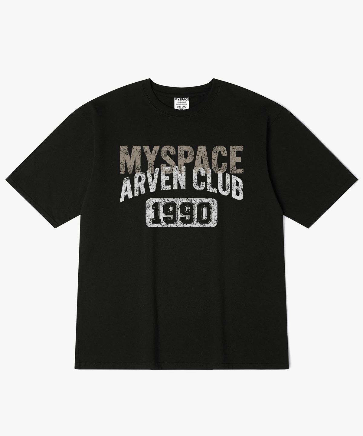 아르벤클럽(ARVEN CLUB) 1990 로고 프린팅 반팔티셔츠
