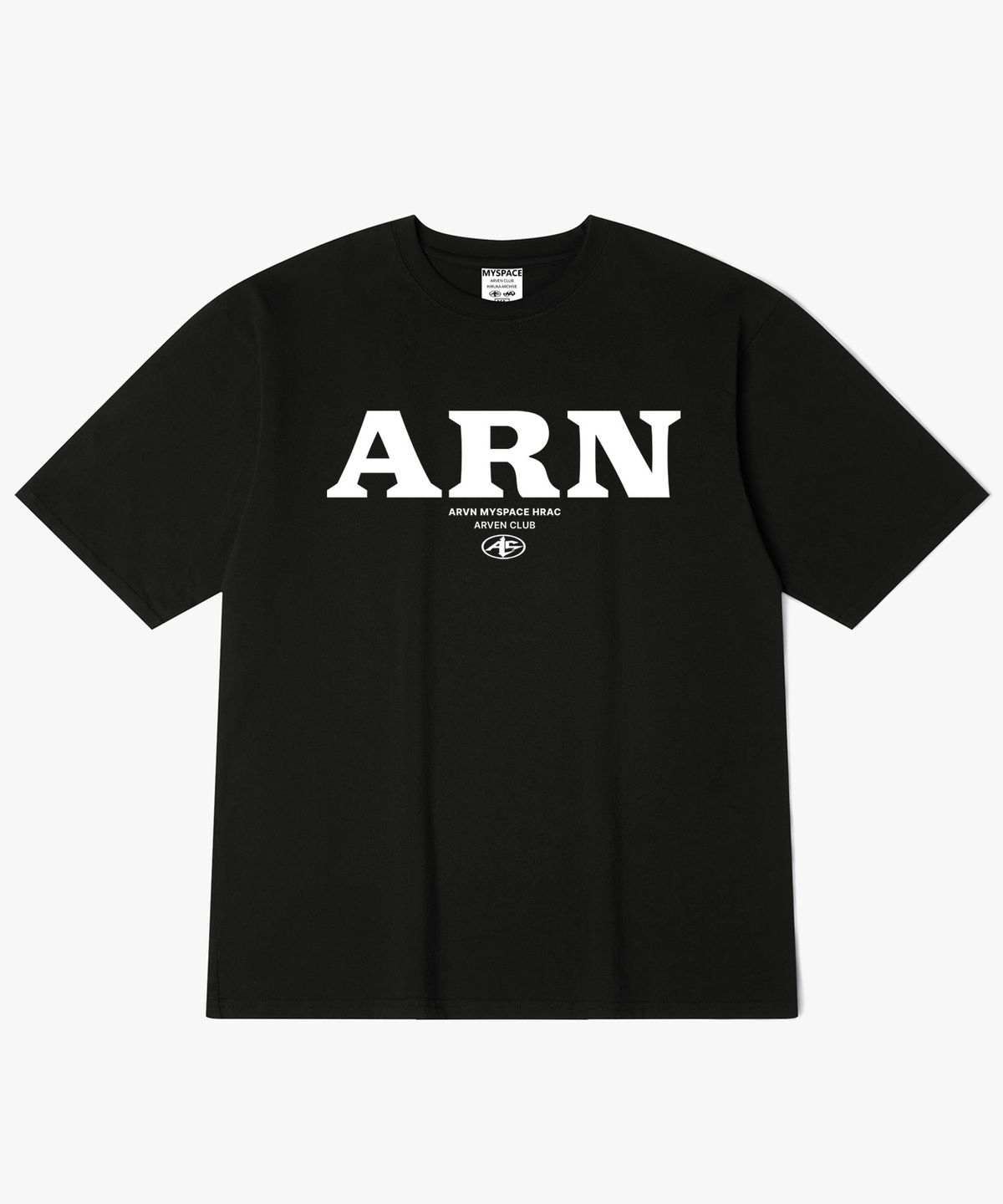 아르벤클럽(ARVEN CLUB) ARN 고딕 로고 반팔티셔츠