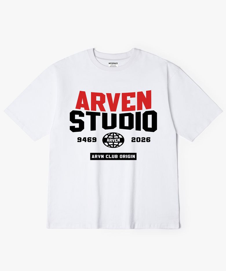 ARVEN STUDIO ORIGIN 반팔티셔츠