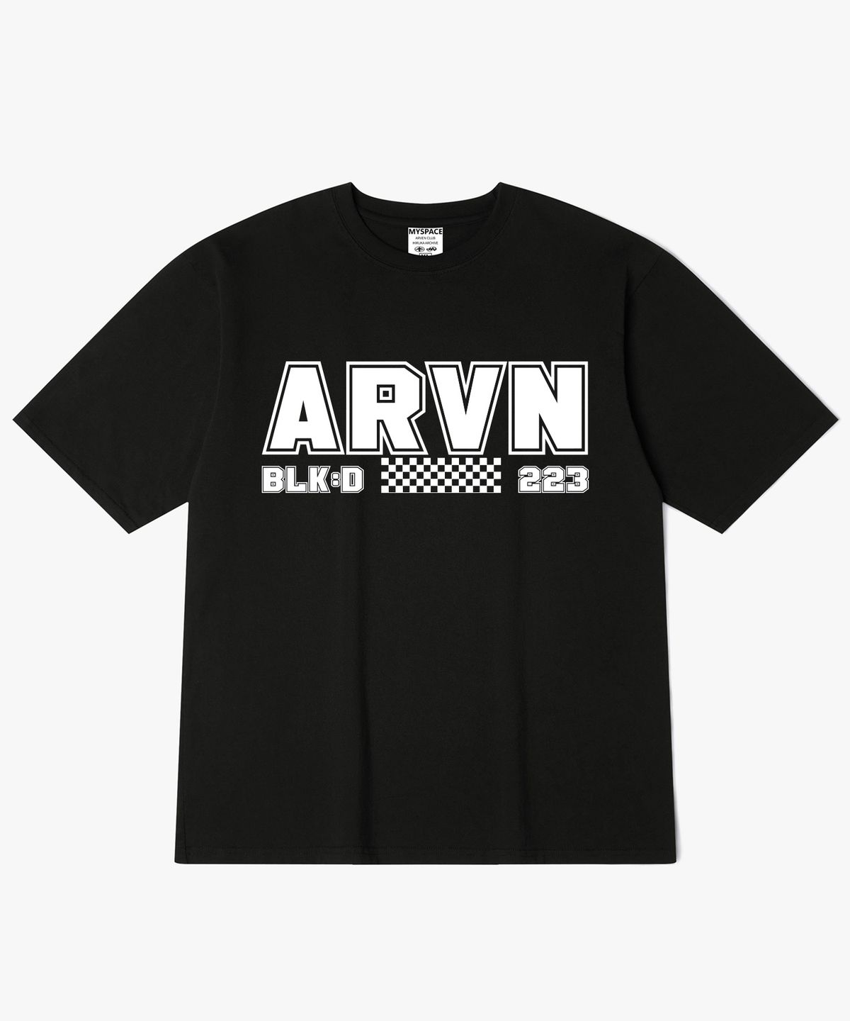 아르벤클럽(ARVEN CLUB) BLK D 223 반팔티셔츠