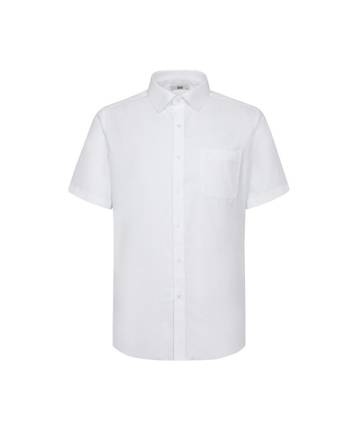 닥스셔츠(DAKS SHIRTS) 면혼방 솔리드 반팔 드레스셔츠_DLS3SHDS101A1