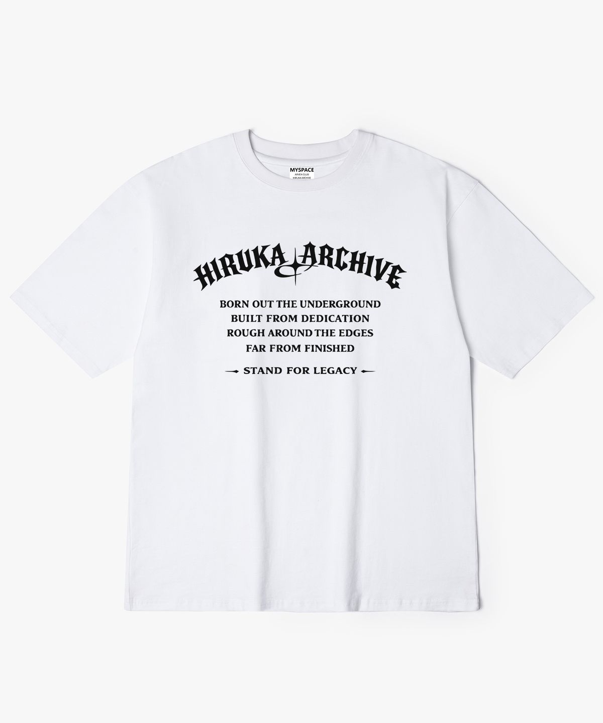 히루카 아카이브(HIRUKA ARCHIVE) FOR LEGACY 반팔티셔츠