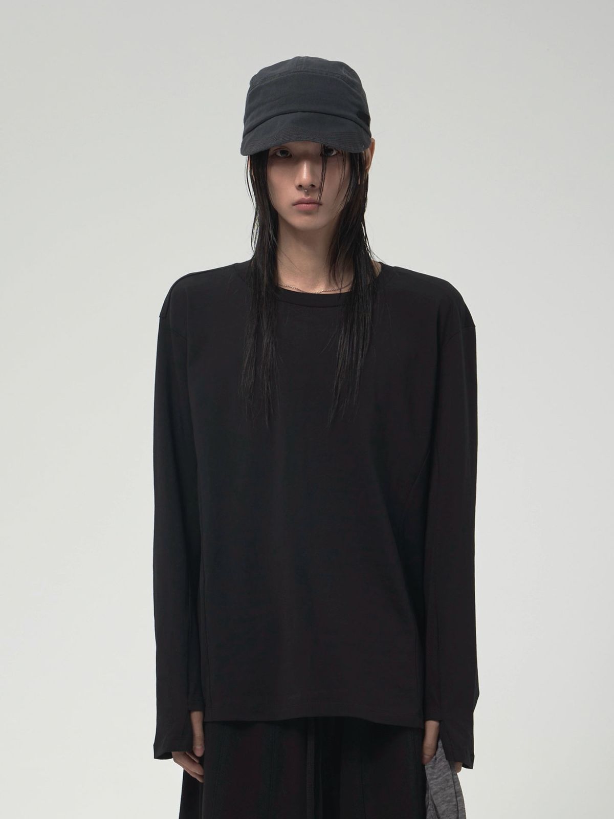 디에스엠티(DSMT) (M) CORE WARMER LONG SLEEVE_BLACK