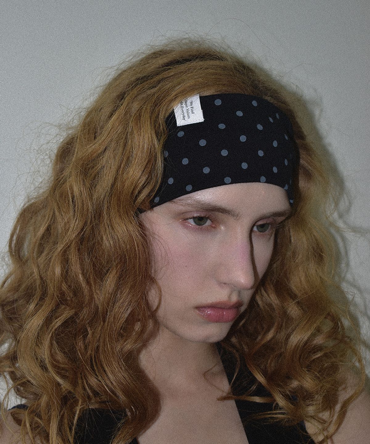 유지떼(USITE) LUNA DOT HAIR BAND, (BLACK) 헤어밴드