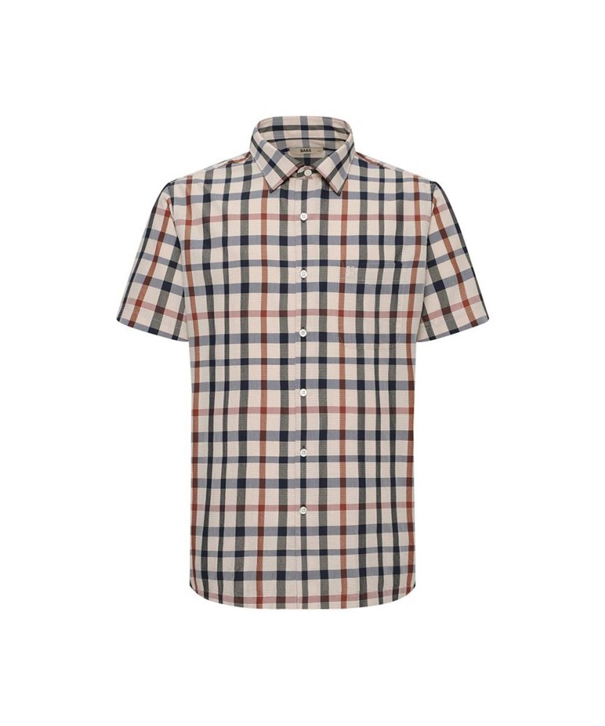 닥스셔츠(DAKS SHIRTS) 케어 면혼방 하우스체크 캐주얼 셔츠_DMS1SHCS140I1