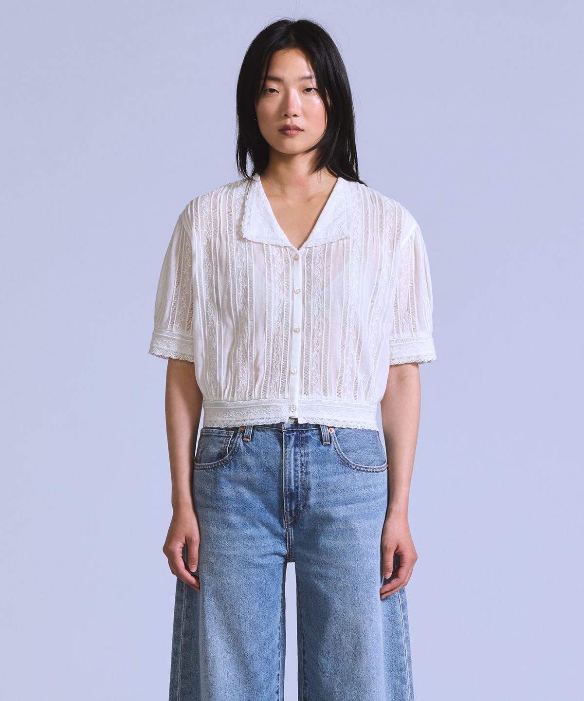 리바이스(LEVI'S) BLUETAB™ 밴딧 블라우스 004TR-0000