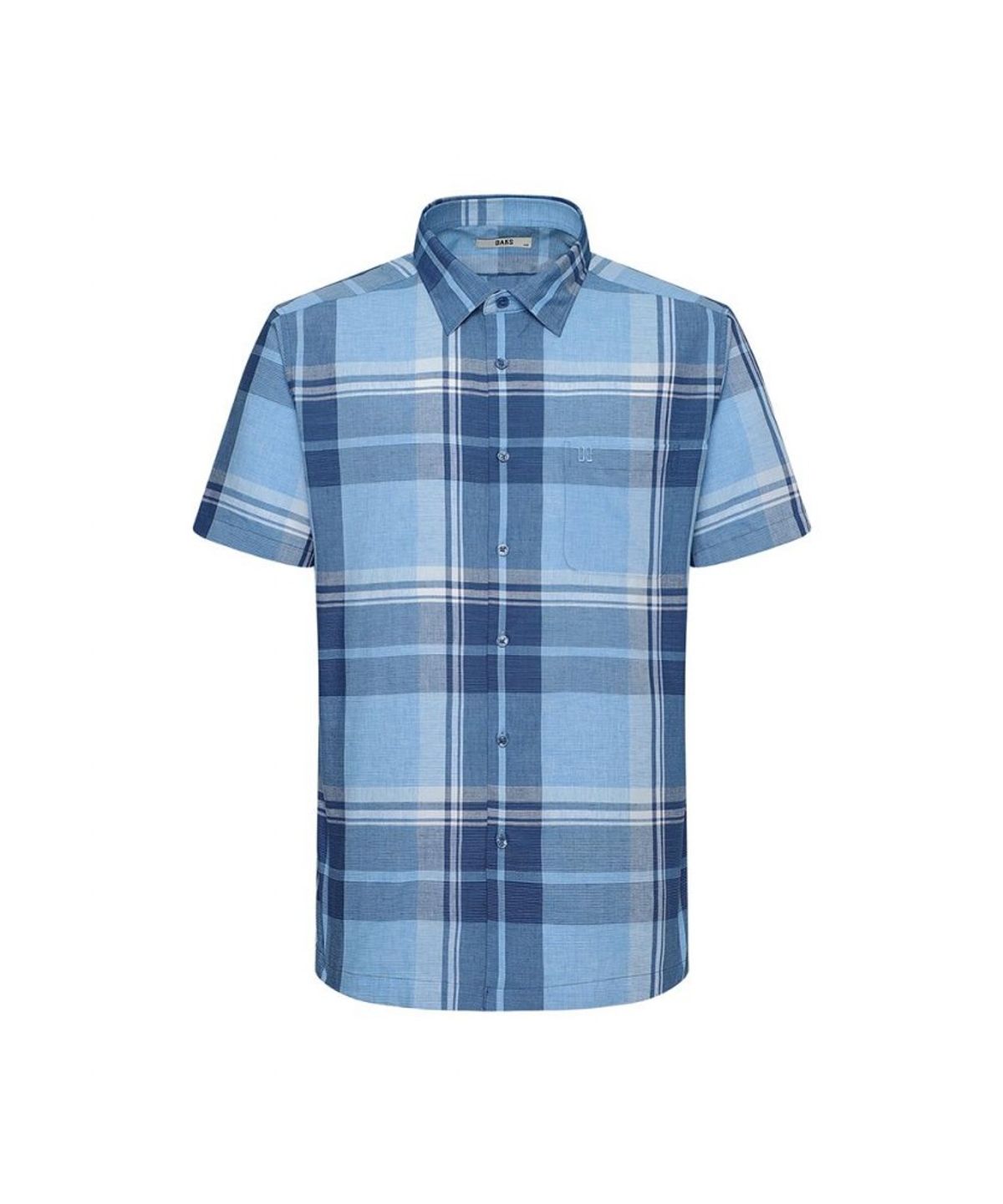 닥스셔츠(DAKS SHIRTS) 케어 린넨혼방 미디움체크셔츠_DMS3SHCS124B1