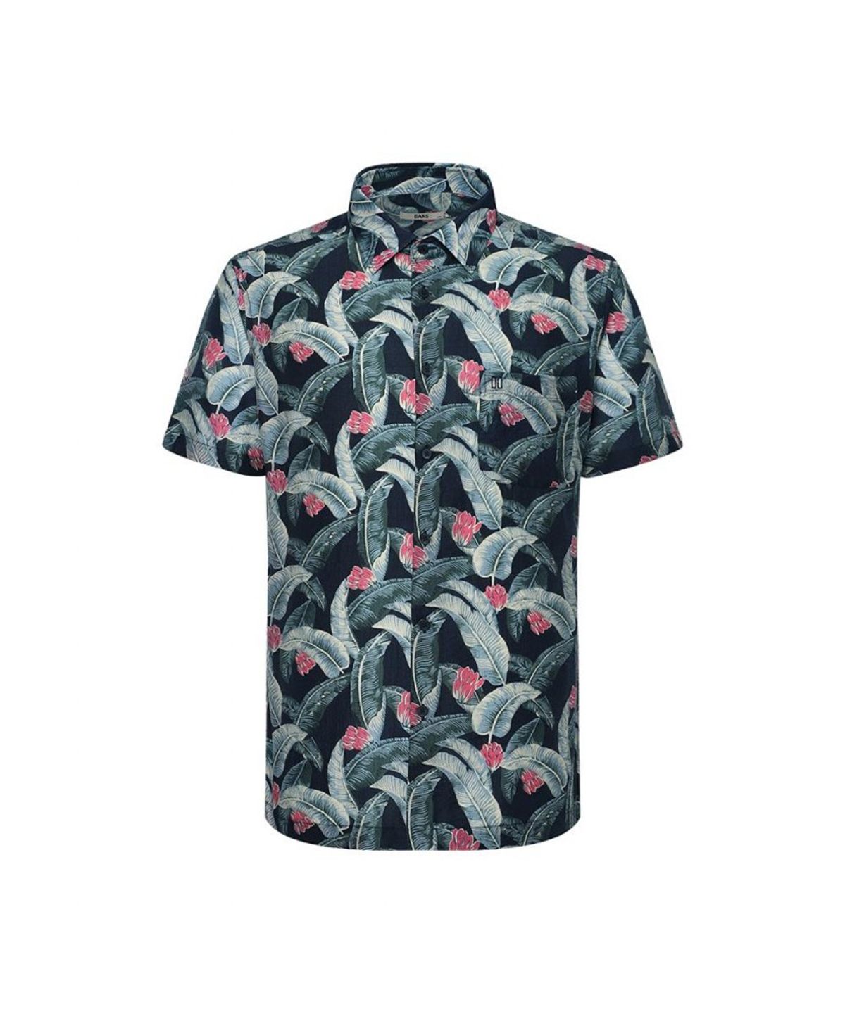 닥스셔츠(DAKS SHIRTS) 케어 레이온혼방 트로피칼 프린트셔츠_DMS1SHCS134N1