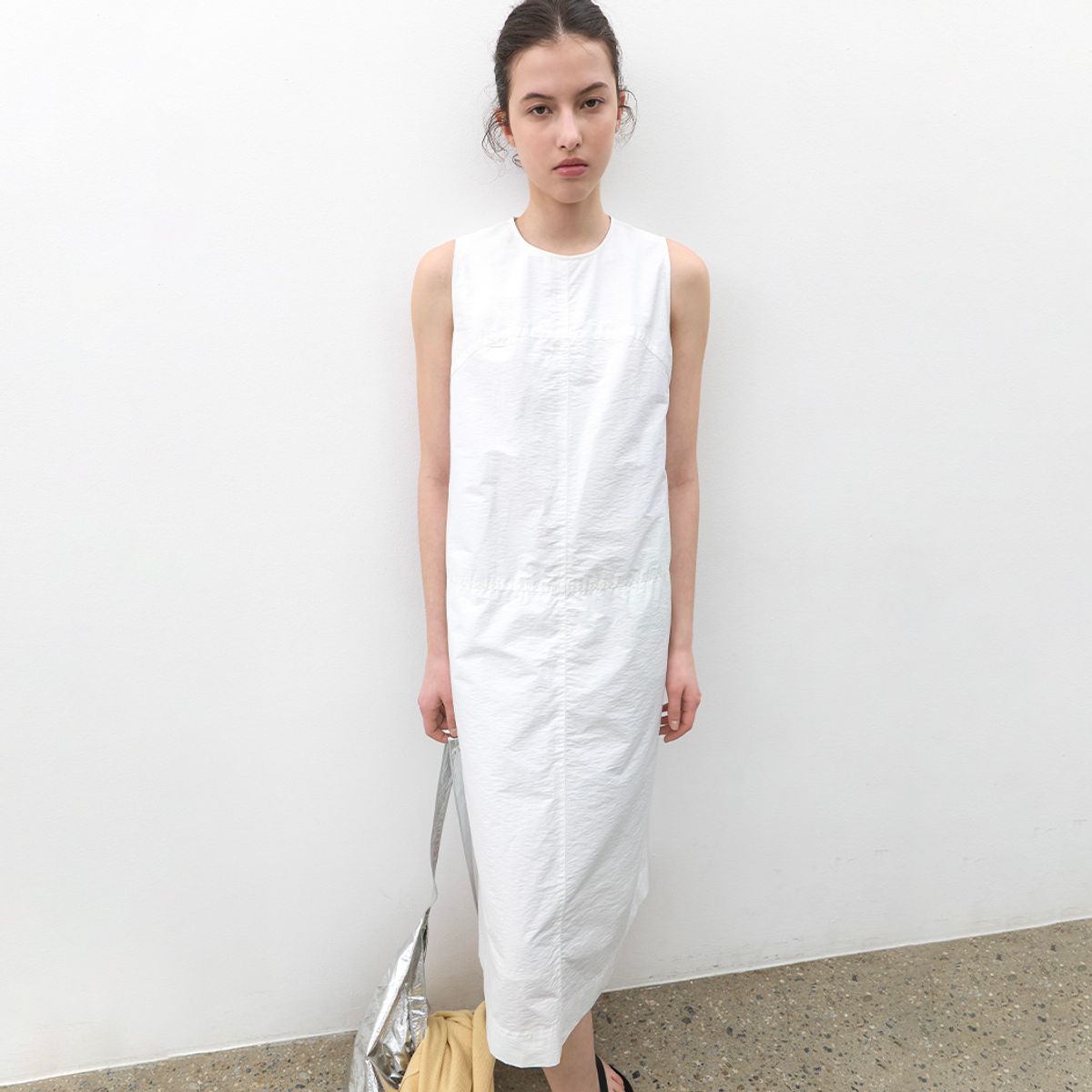 아틀리에 나인(ATELIER NAIN) COTTON HALTERNECK SEMI-A (OP-6334)