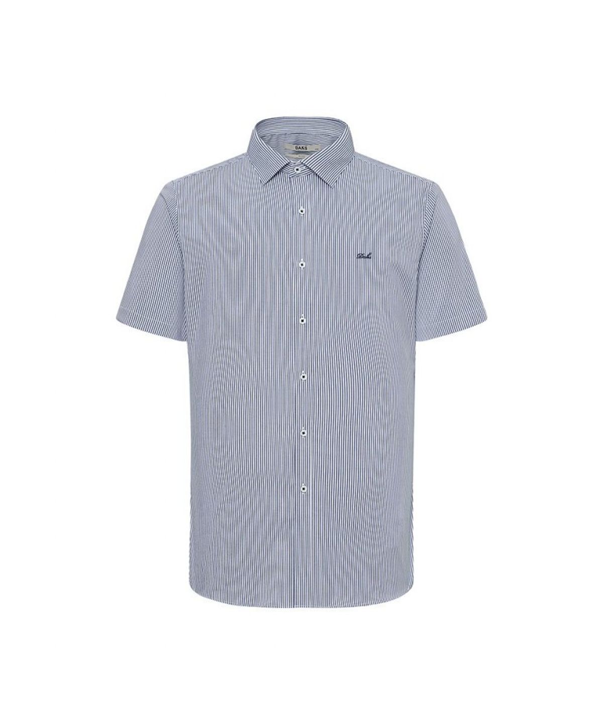 닥스셔츠(DAKS SHIRTS) 레이온혼방 이지케어 스트레치 스트라이프 드레스 반팔셔츠 슬림핏_DLS2SHDS620N1