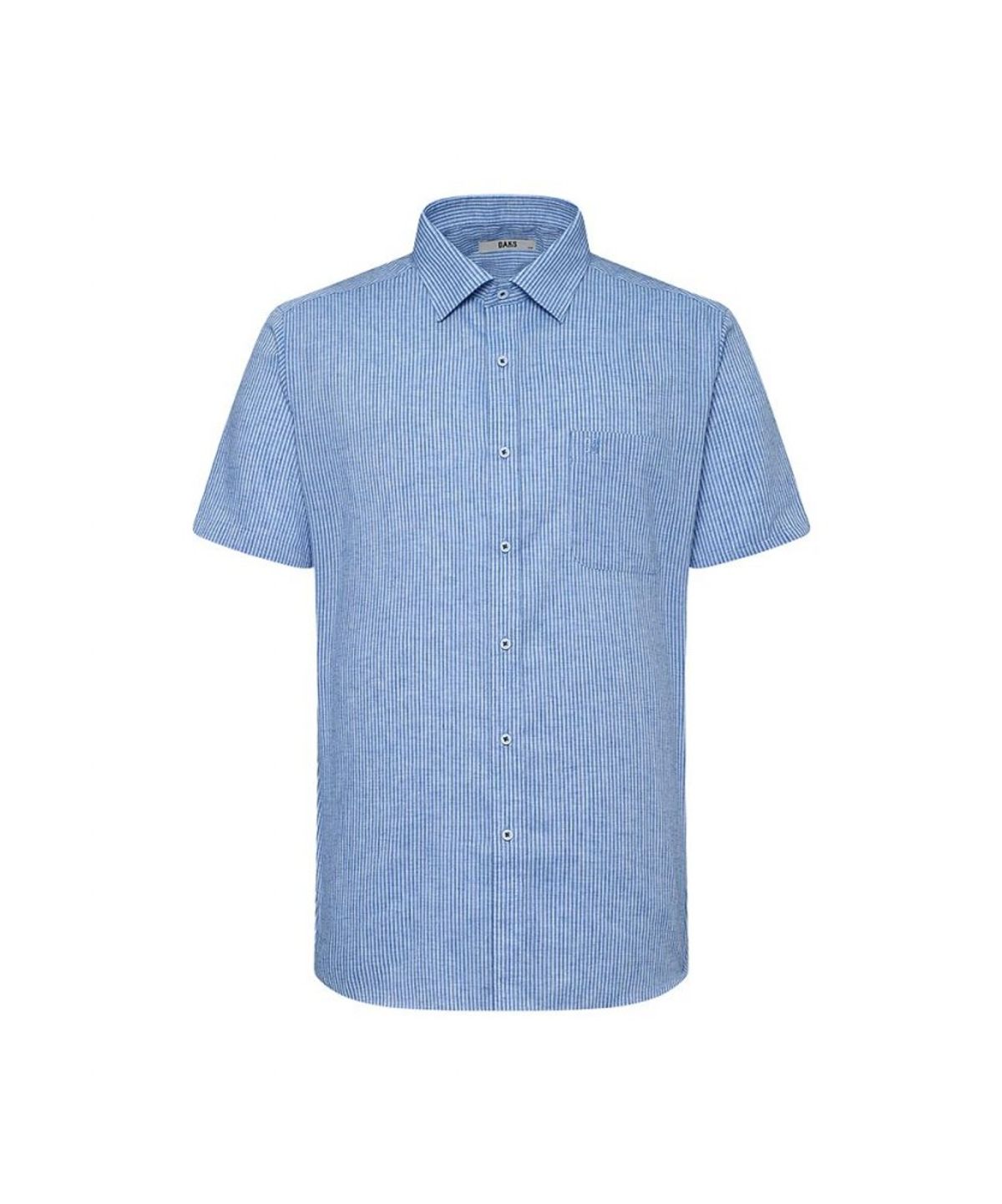 닥스셔츠(DAKS SHIRTS) 케어 린넨혼방 스트레치 스트라이프 드레스셔츠_DMS3SHDS125B1