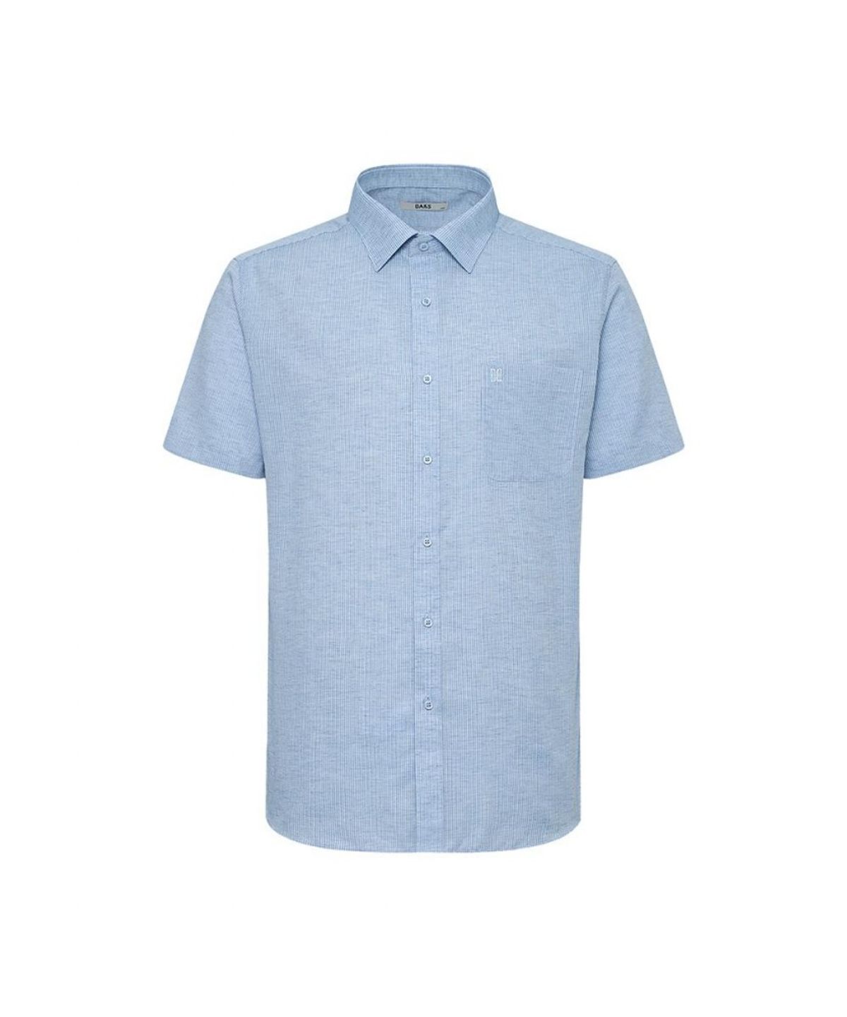 닥스셔츠(DAKS SHIRTS) 면혼방 패턴 드레스 반팔셔츠 레귤러핏_DLS2SHDS423B1