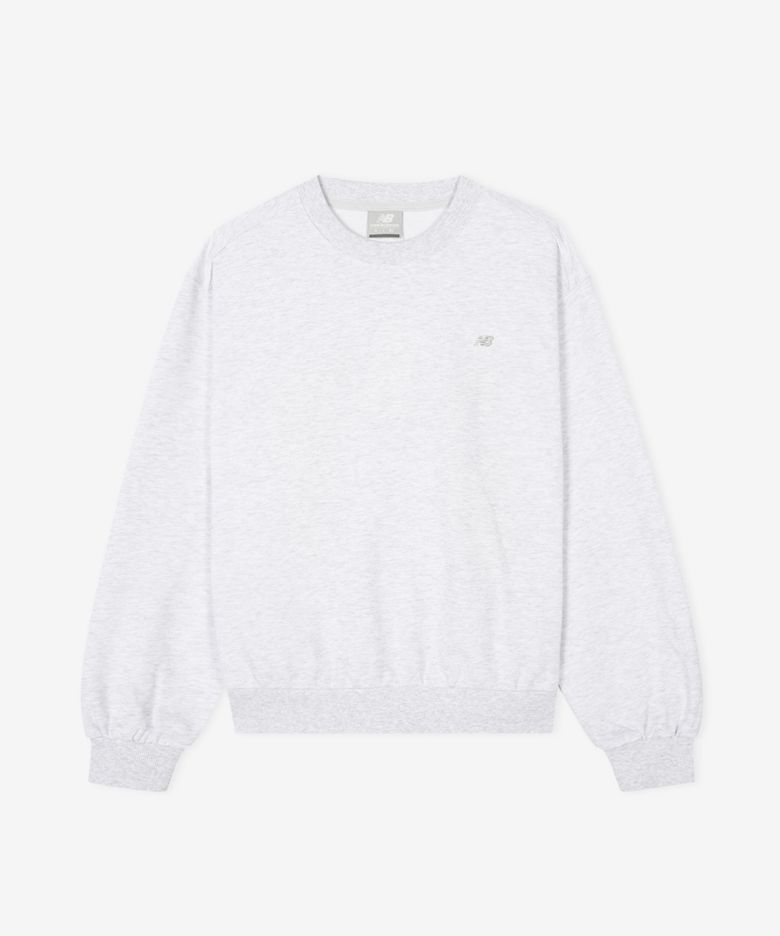 NBNCG2W112 / WOMEN 에센셜 맨투맨 (L/GRAY)