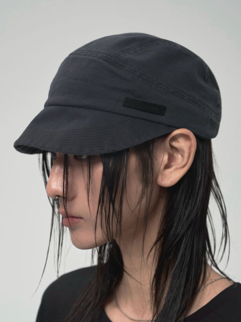 HEMINGWAY WASHED CAP_CHARCOAL