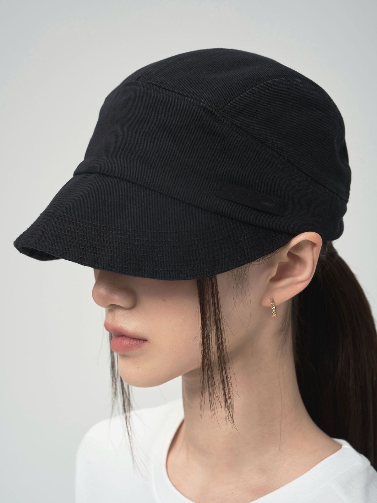 디에스엠티(DSMT) HEMINGWAY WASHED CAP_BLACK