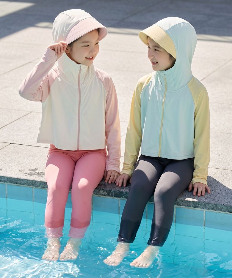 쿨쉐이드 래쉬가드 후드집업 - 2 COLOR