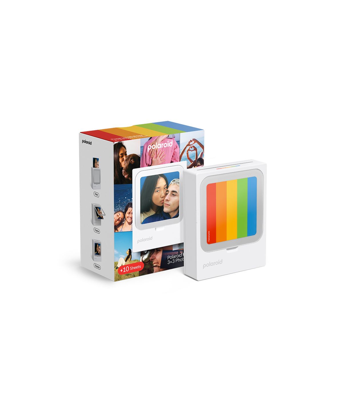 폴라로이드(POLAROID) 하이프린트 3x3 포켓 포토프린터 화이트 + 10시트