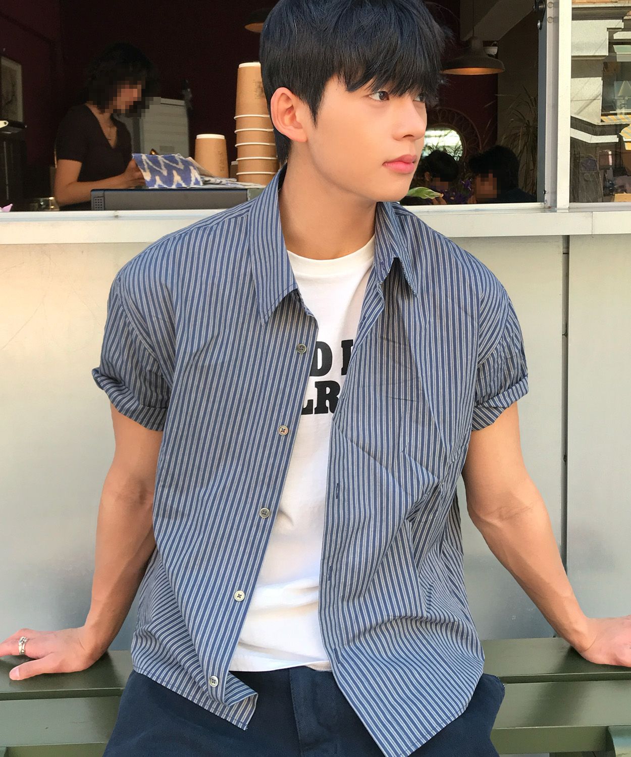 에센셜 후디드 라이트 패딩 자켓 (8color) source detail 49