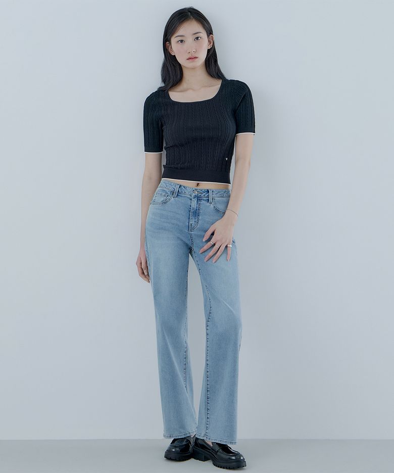 [ON] 1color 여성 저온스 세미 와이드 LBL OQ2DE105