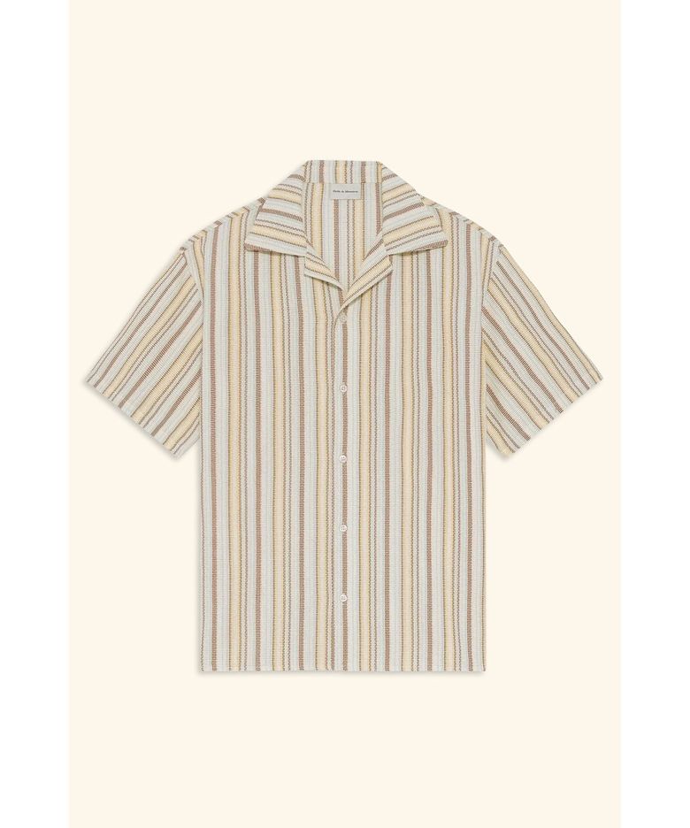 멀티 스트라이프 셔츠 Chemise Rayee Coton D0SCM26211OTX