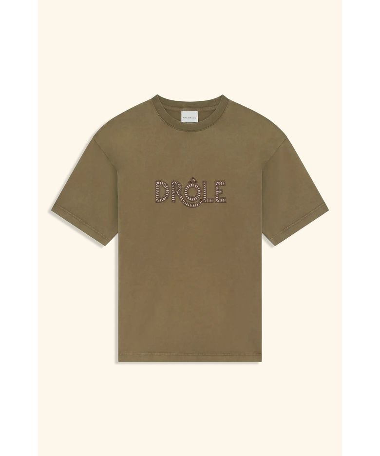 아쥬레 디테일 티셔츠 T-shirt Drole Ajoure D0TCM26218KHX
