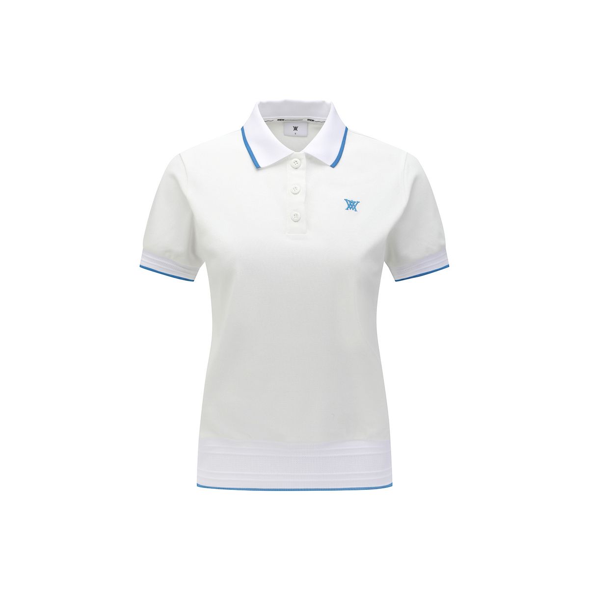 어뉴골프(ANEW GOLF) WOMEN ROPE LOGO T-SHIRT_WH