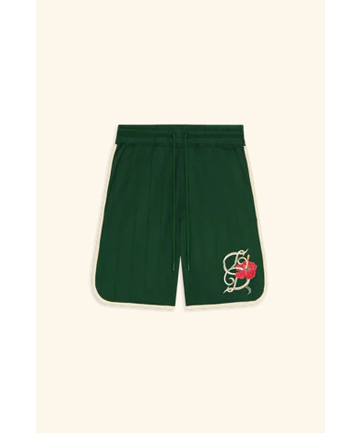 드롤드무슈(DROLE DE MONSIEUR) D 히비스커스 패치 쇼츠 Short D Hibiscus D0POM26329GRD