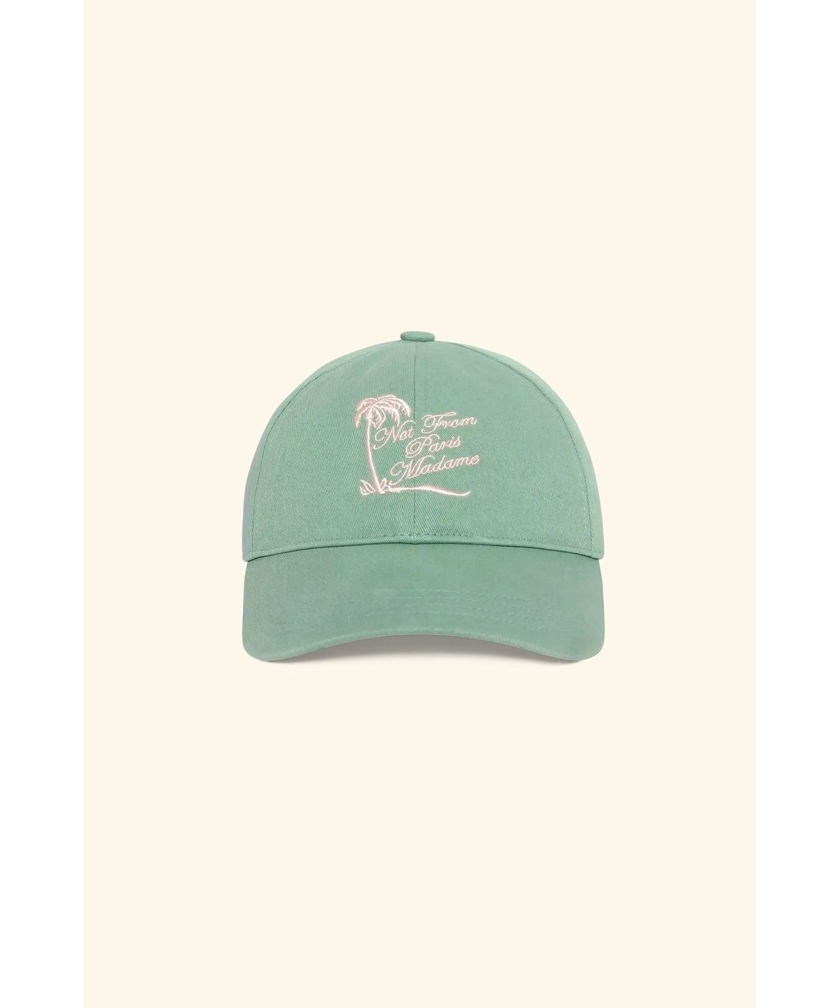 드롤드무슈(DROLE DE MONSIEUR) 슬로건 팜트리 캡 Casquette Slogan Palmier D4RAM26705GRL