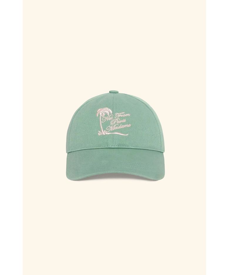 슬로건 팜트리 캡 Casquette Slogan Palmier D4RAM26705GRL