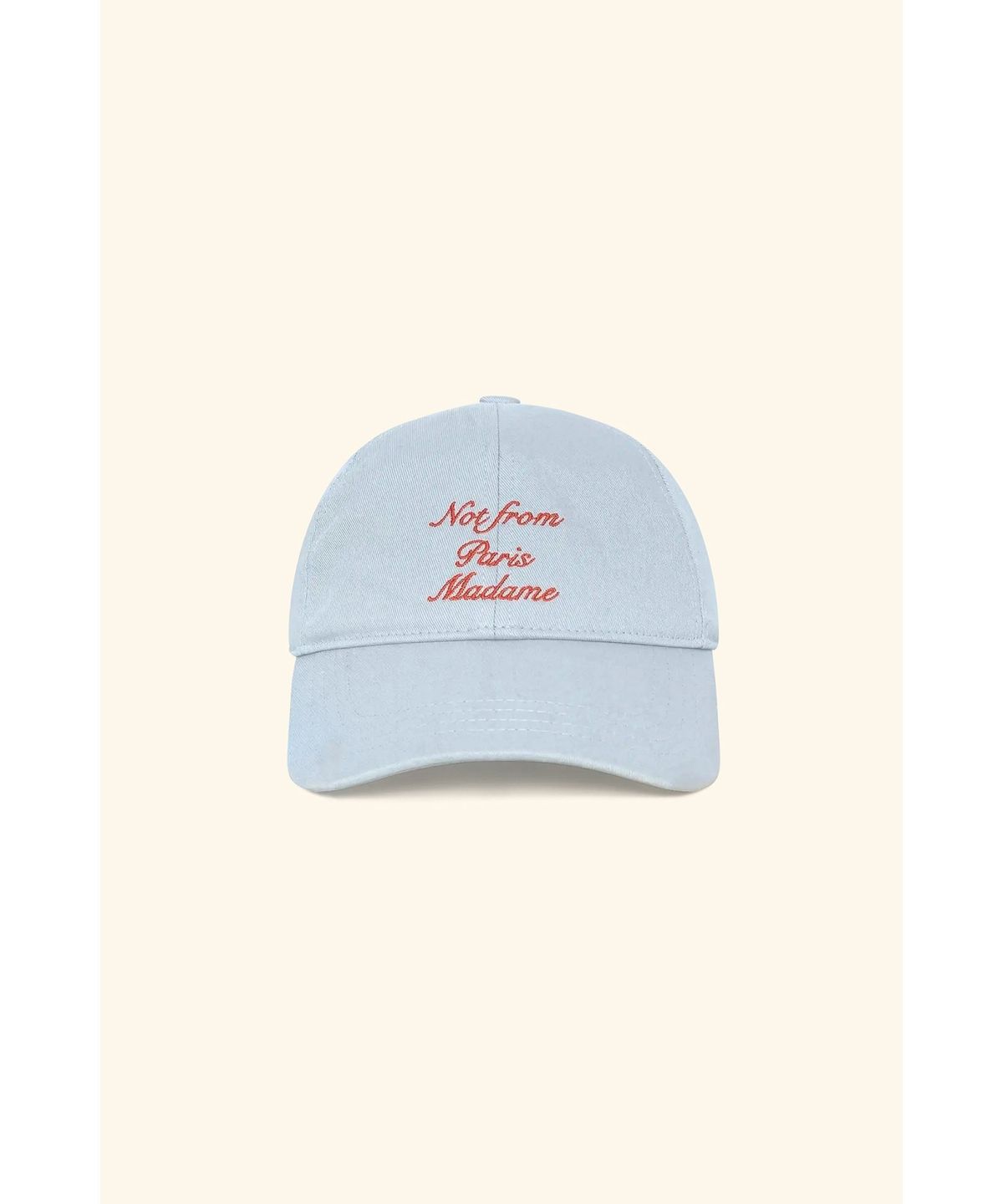 드롤드무슈(DROLE DE MONSIEUR) 슬로건 캘리그래피 캡 Casquette Slogan Calligraphy D4RAM26703BUL