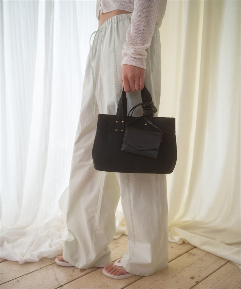 BEAM CANVAS BAG_BLACK